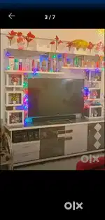 T.V UNIT @8,000  SINGLE BED @7,000