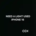 Need a light used iphone 16 around 55k