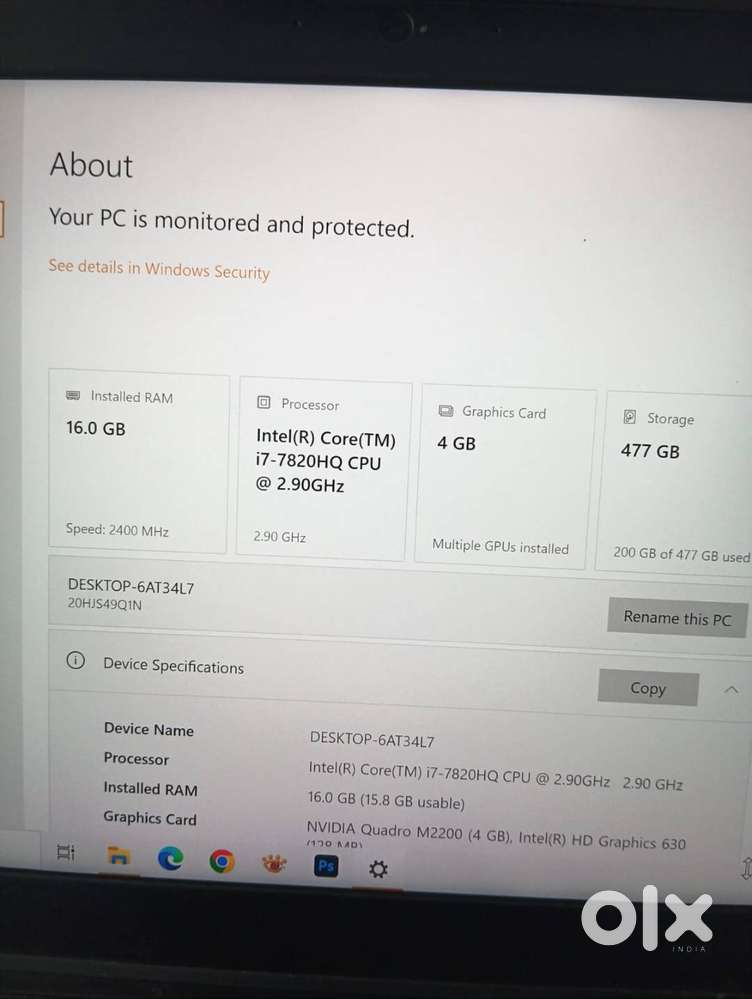 Best Working Condition ThinkPad Laptop -Core I7/16GB/512 SSD/4GB GC