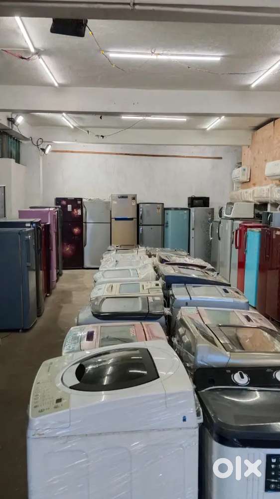 Second hand fridge showroom