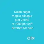 Plot in gulab nagar mopka