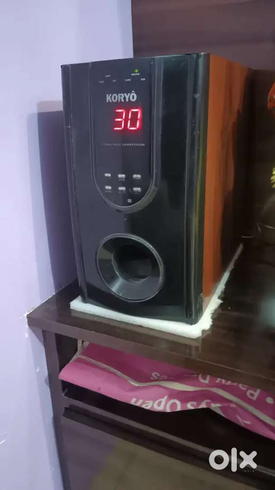 Koryo home theatre & Zebronics soundbar