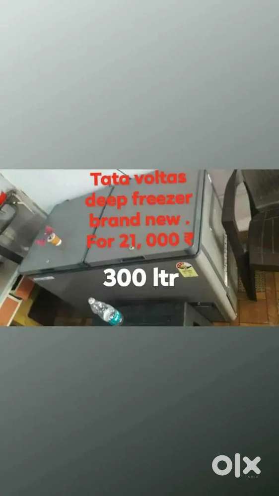 Urgent for sale in low cost Tata voltas deep freezer brand new