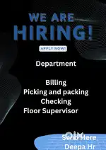 WE ARE HIRING DATA ENTRY EXECUTIVE FOR WAREHOUSE