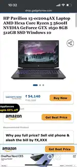 Hp Pavillion laptop