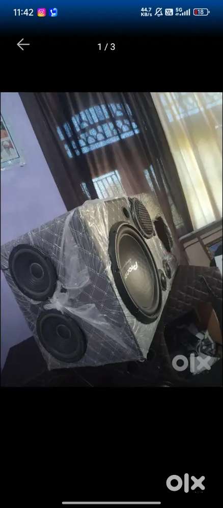 box five speaker two tweeter