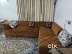 L shape sofa