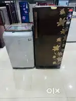 Combo goorej 5star single door fridge Samsung Topload washing machine