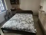 Cot  and  bed with table  for sale