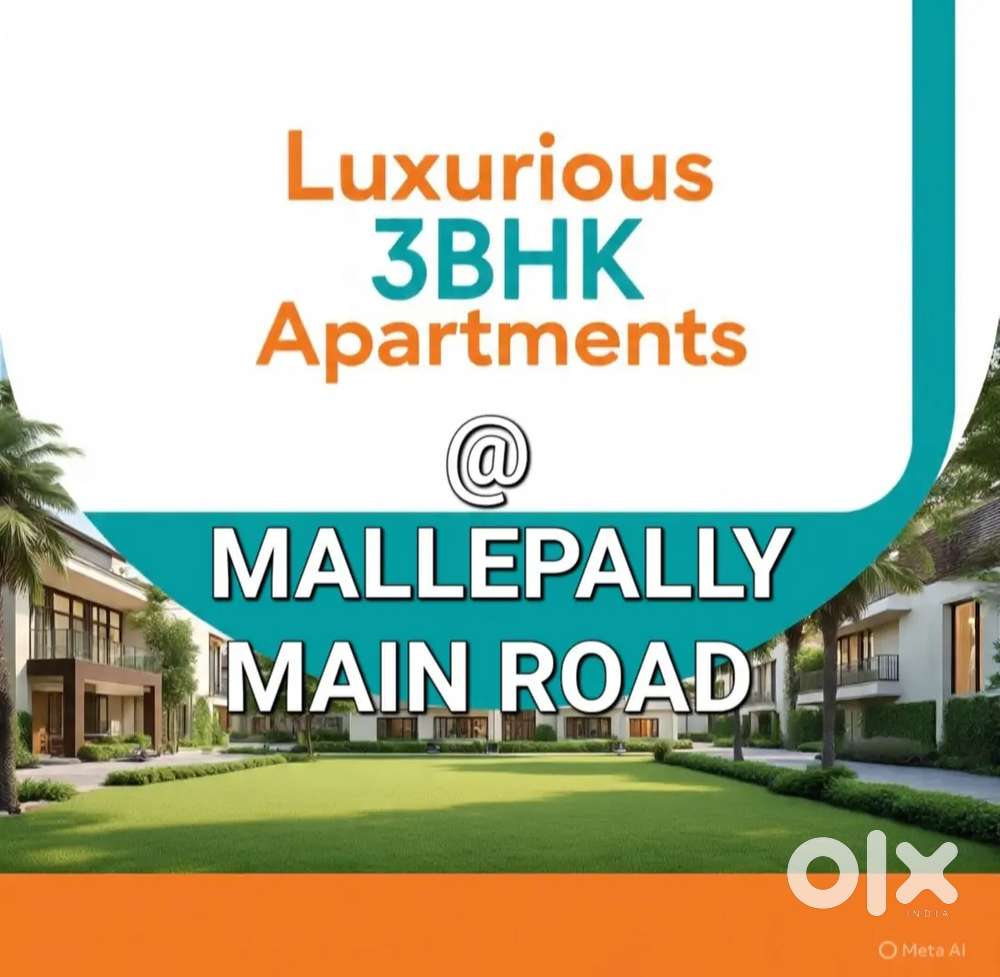 Gated community Apartment Flats For Sale at Mallepally