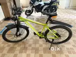 Skyrider 21 gear bicycle with disc brakes and suspension