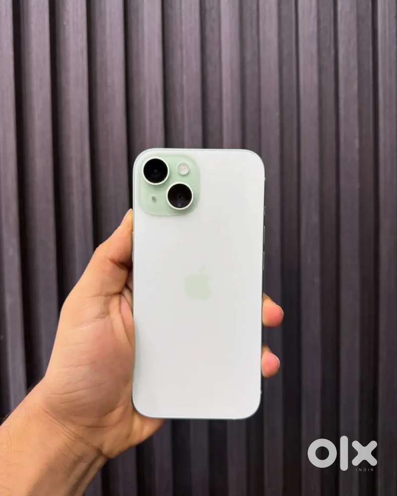 iPhone 15  256gb  green colour 6 month used