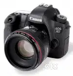 Canon Eos 6d camera with bag