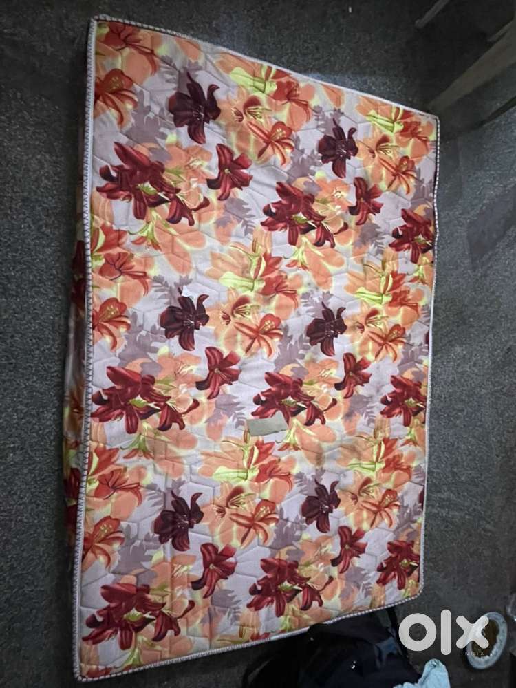 Metal bed and matress 6by4 feet