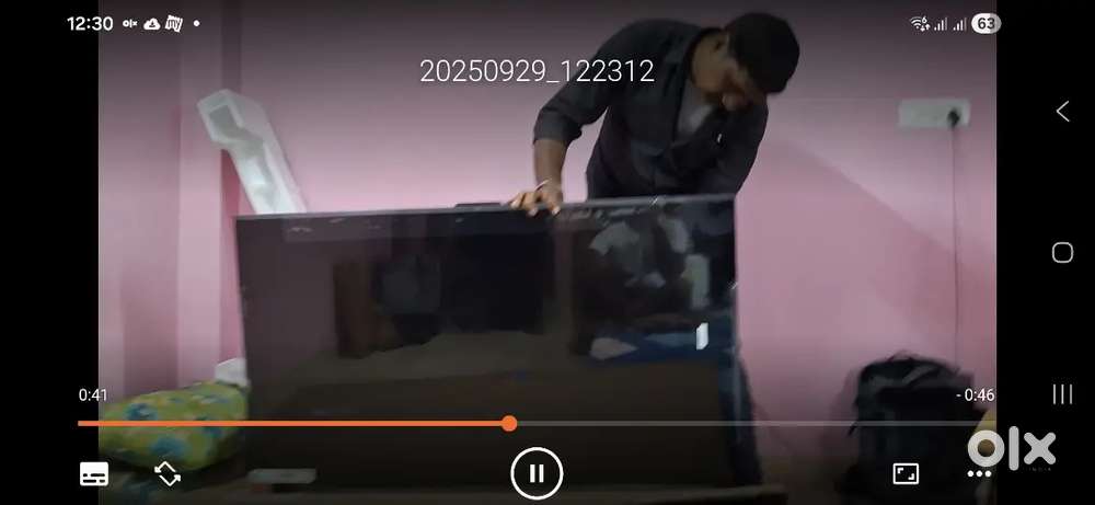 Tcl tv with brand new 55 inch