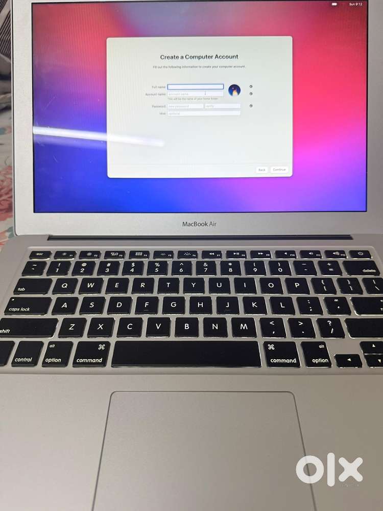 Apple Macbook Air laptop 2015 model