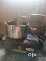 Chimney, wet grinder, 4 bunners gas stove