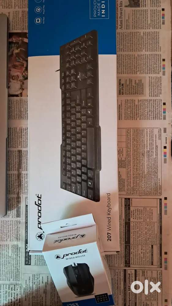 Keyboard with mouse