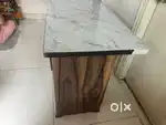 Computer Table with Storage (Good Condition)