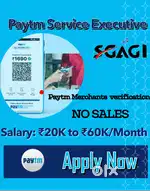 PAYTM  MERCHANTS VERIFICATION EXECUTIVE-(NO SALES)