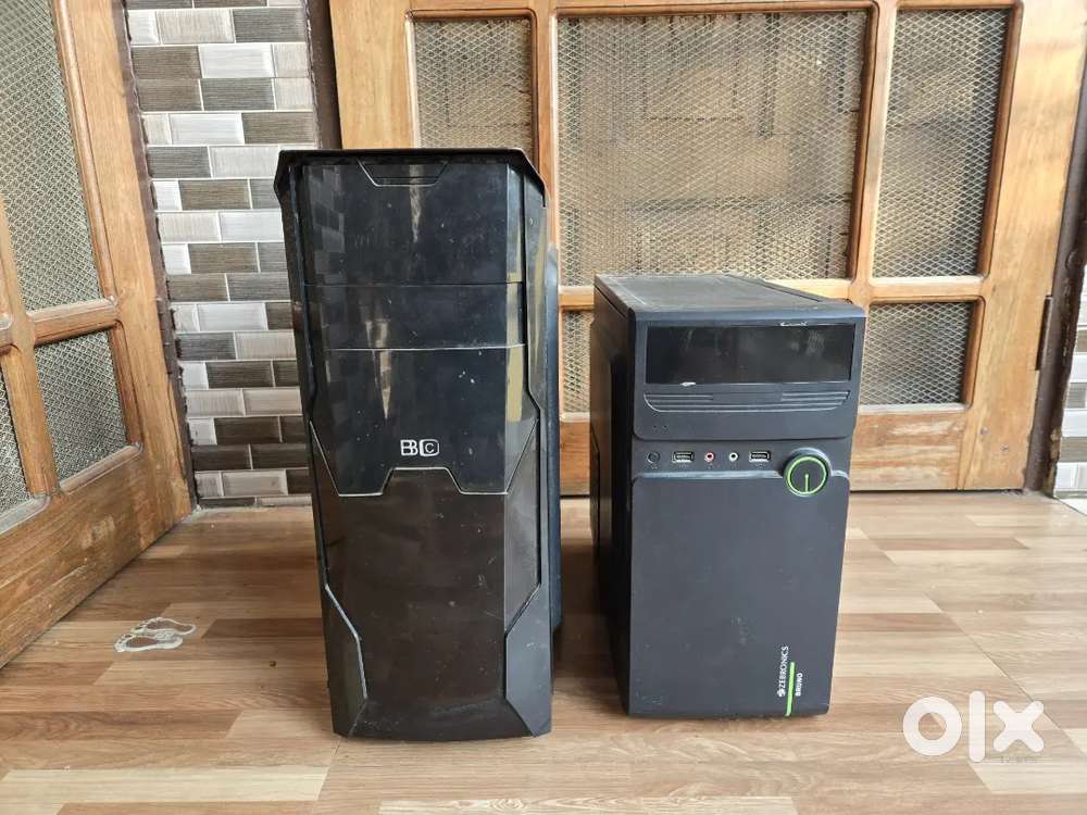 2 custom built desktop pc