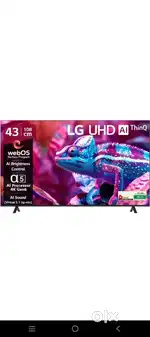 LG TV 43 selling Urgently interested persons reply