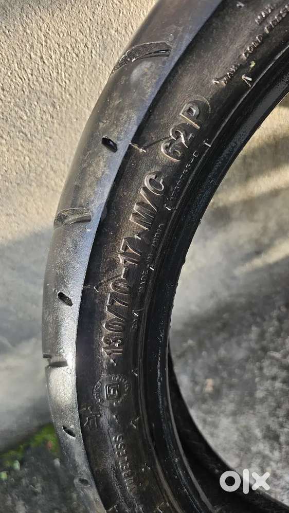 bajaj ns 200 tyre M R F  2 years old
