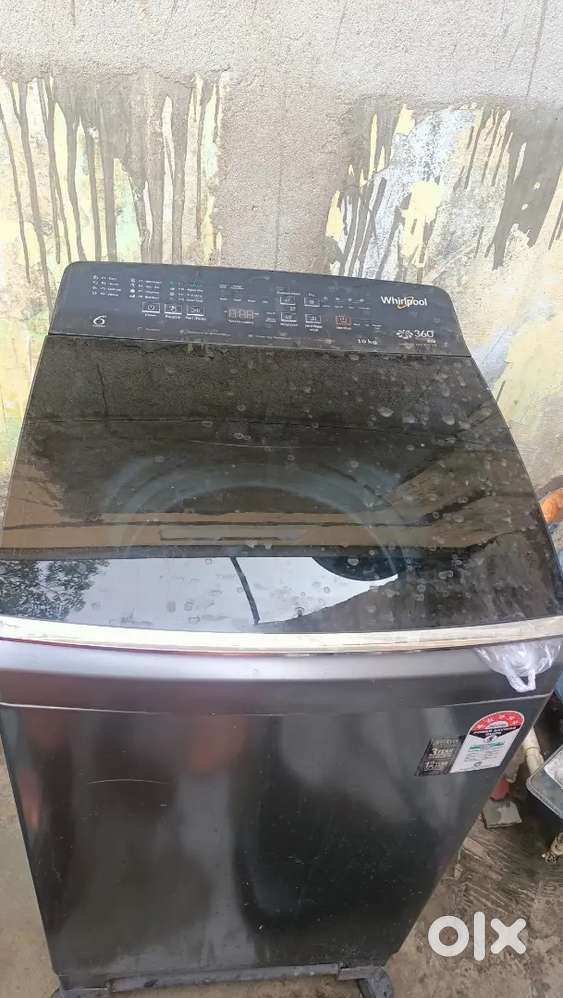 Whirlpool fully automatic washing machine 10kg topload with heater