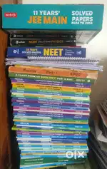 NEET and JEE books for sale  - used - 50 + Books