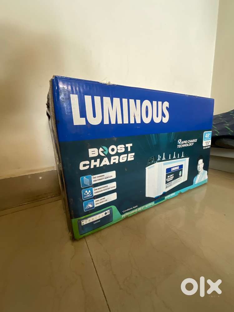 Invertor battery new 1 year old in guarntre