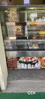 Cake display counter & deep freezer