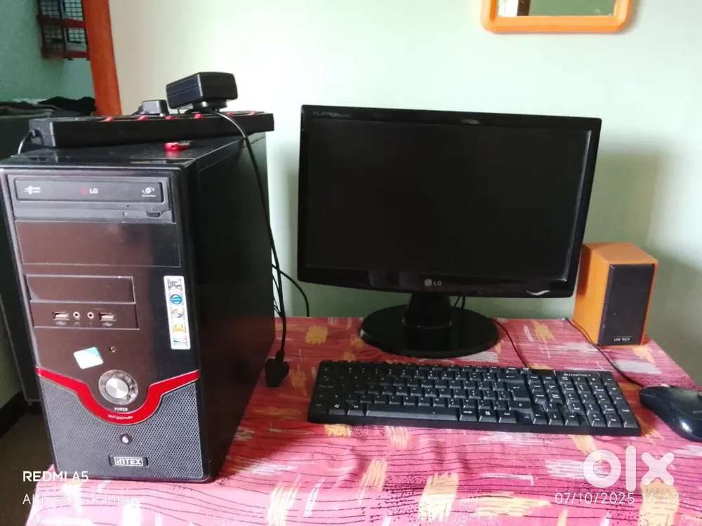 Desktop setup rs 7000