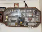 Wooden showcase