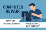 Laptop Repair Desktop Repair New System Assembled Etc.