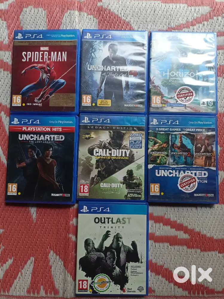 PS4 GAME WITH FREE SHIPPING AND BUY 3 GET 300RS DISCOUNT
