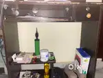 Computer table and chair