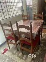 Dining table with 4 chairs