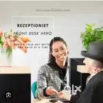 Receptionist (female )job at bahu plaza
