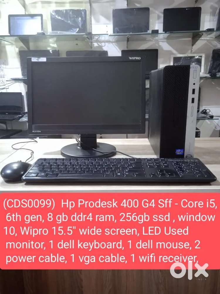 CDS0099)  Hp Prodesk 400 G4 Sff refurbished desktop