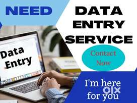 Home based job data entry typing work