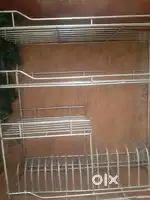 Steel kitchen reck