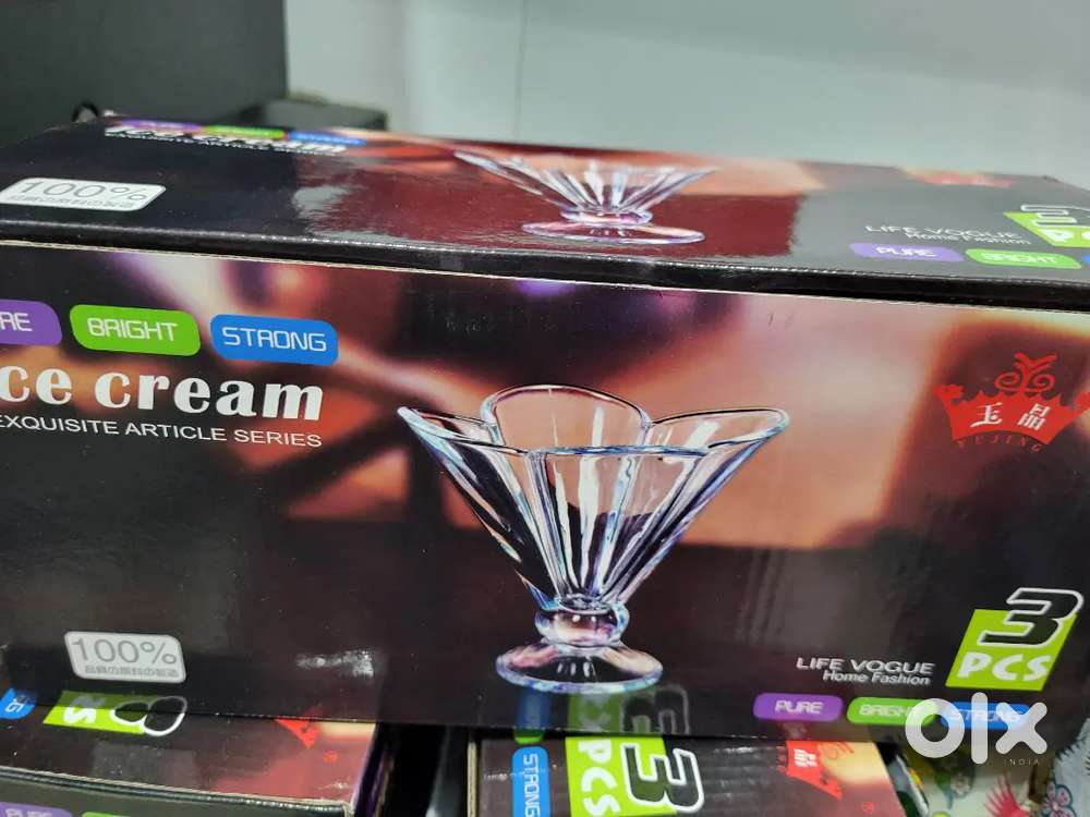 Icecream glasses/ dessert bowl 12 pcs