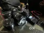 Canon 5D mark-4 with 24-105, 85mm, 50mm and camera grip