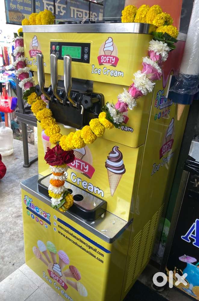 Softy ice cream machin