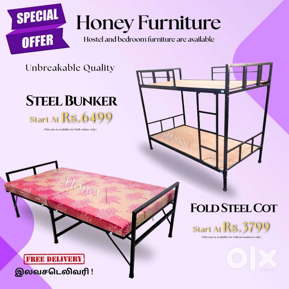 Heavy Cot – Worth Every Penny-Steel Cot ,Wooden Cot,Bunker,Folding Bed