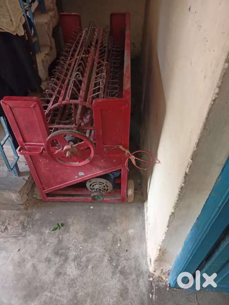 Rice Thresher  with  motor
