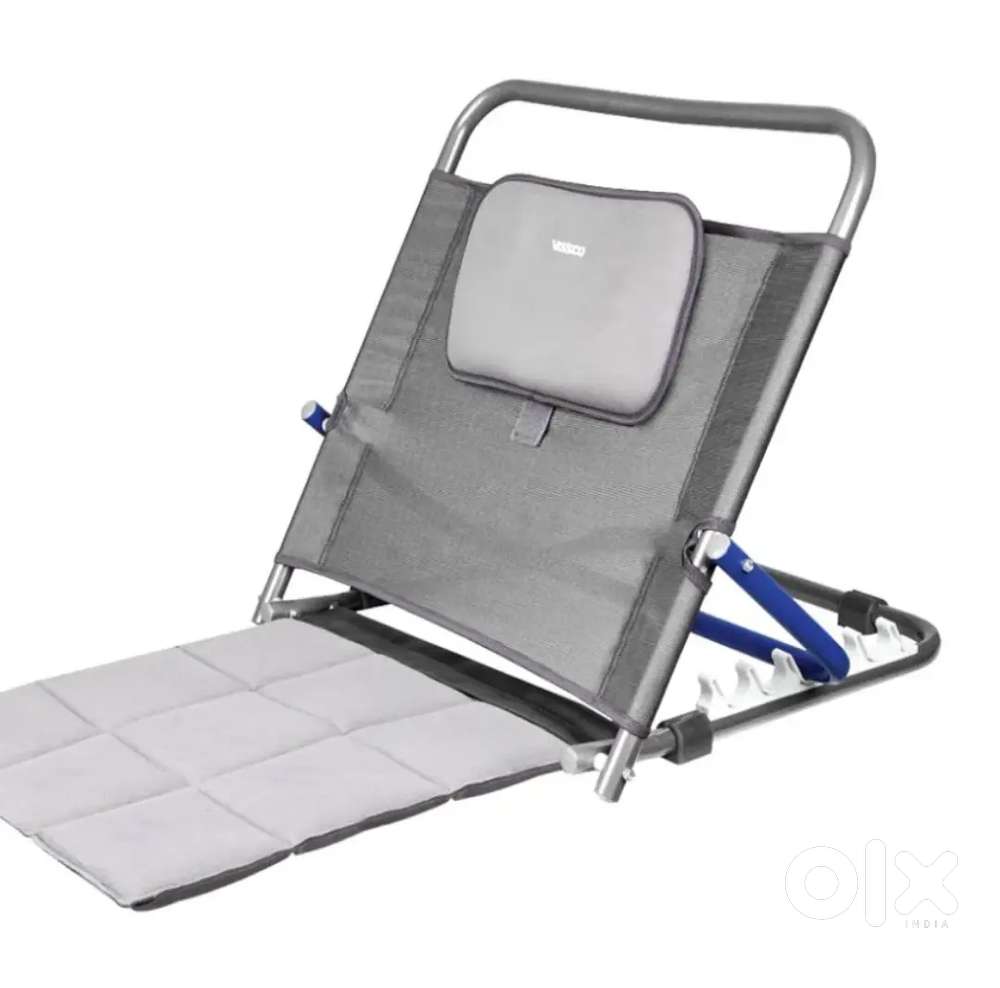 Hospital bed with metal railing with mattress full size