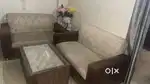 Sofa set with center table