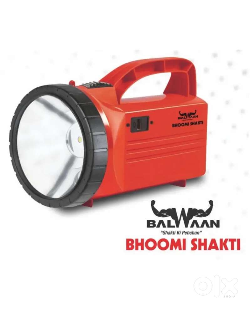 Balwaan torch Rechargeable Emergency led light torch