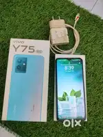 Vivo y75 good condition and speed charge higher processing